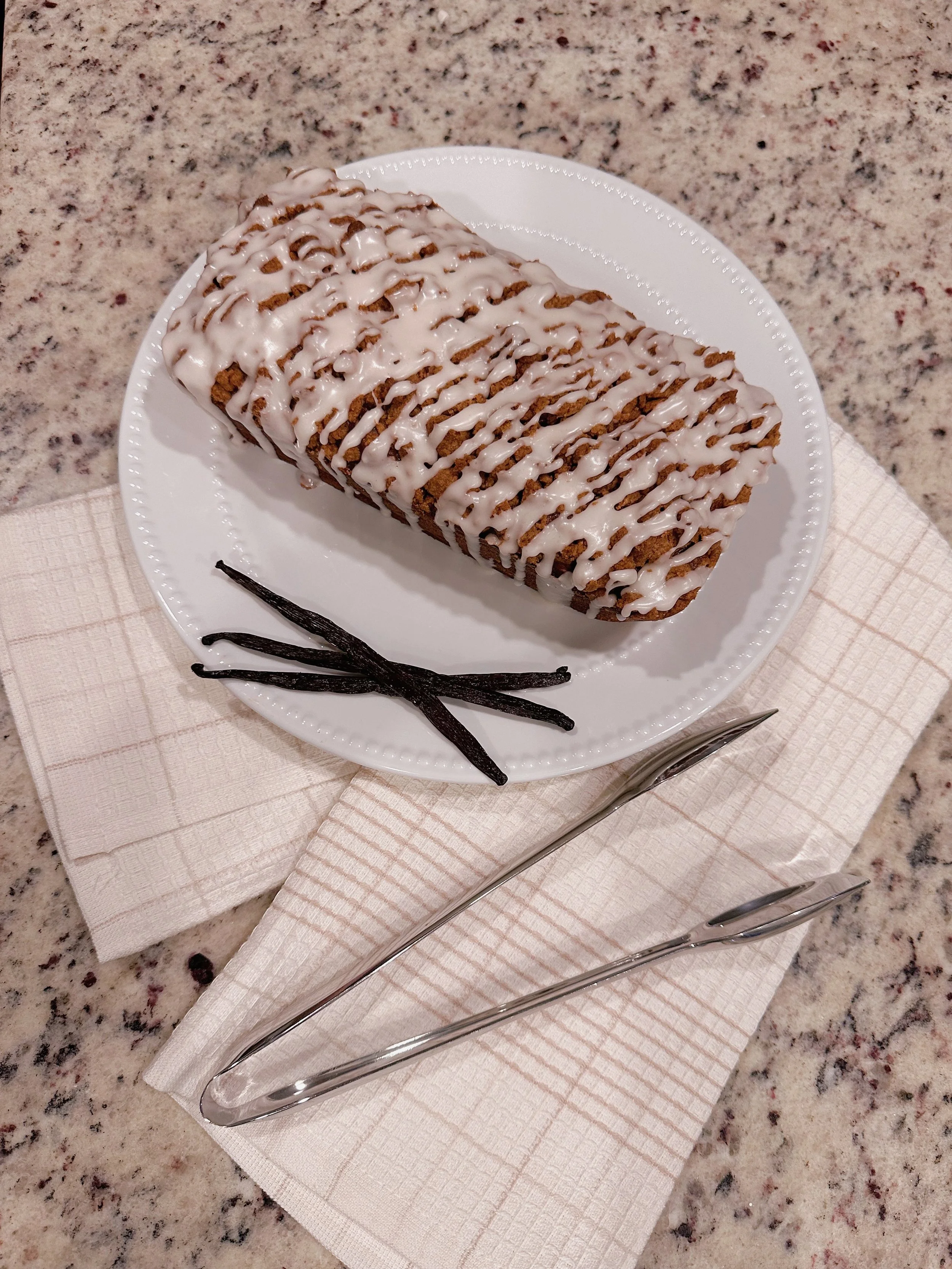 Cinnamon sugar crumble banana bread