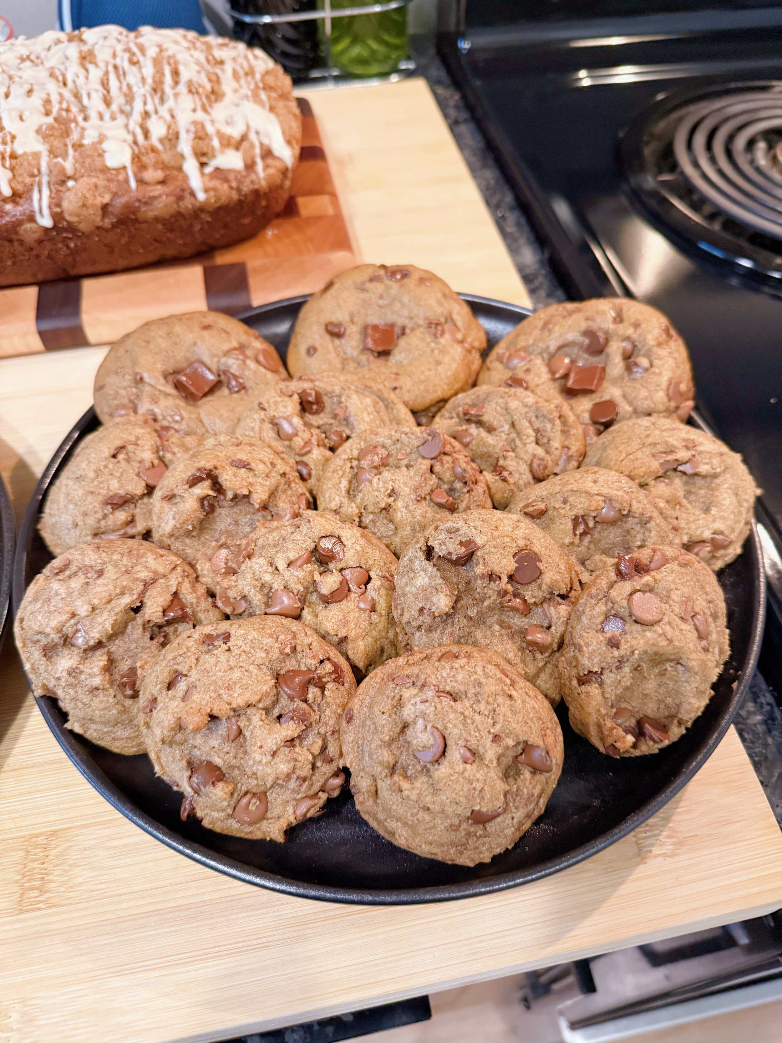 Brown butter chocolate chip cookies