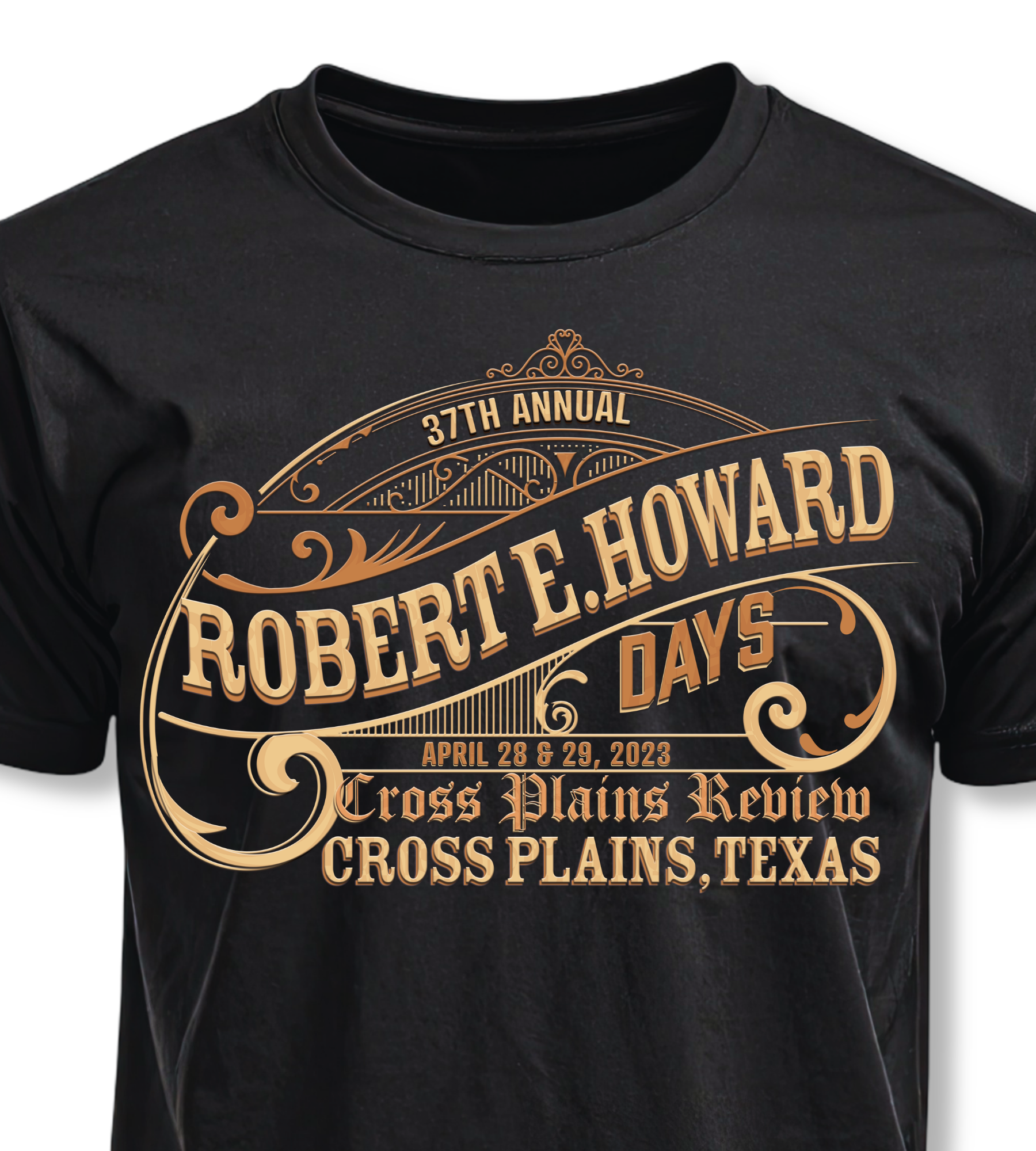 Robert E. Howard Days 2023 Shirt – Cross Plains TX - Vintage Event Shirt