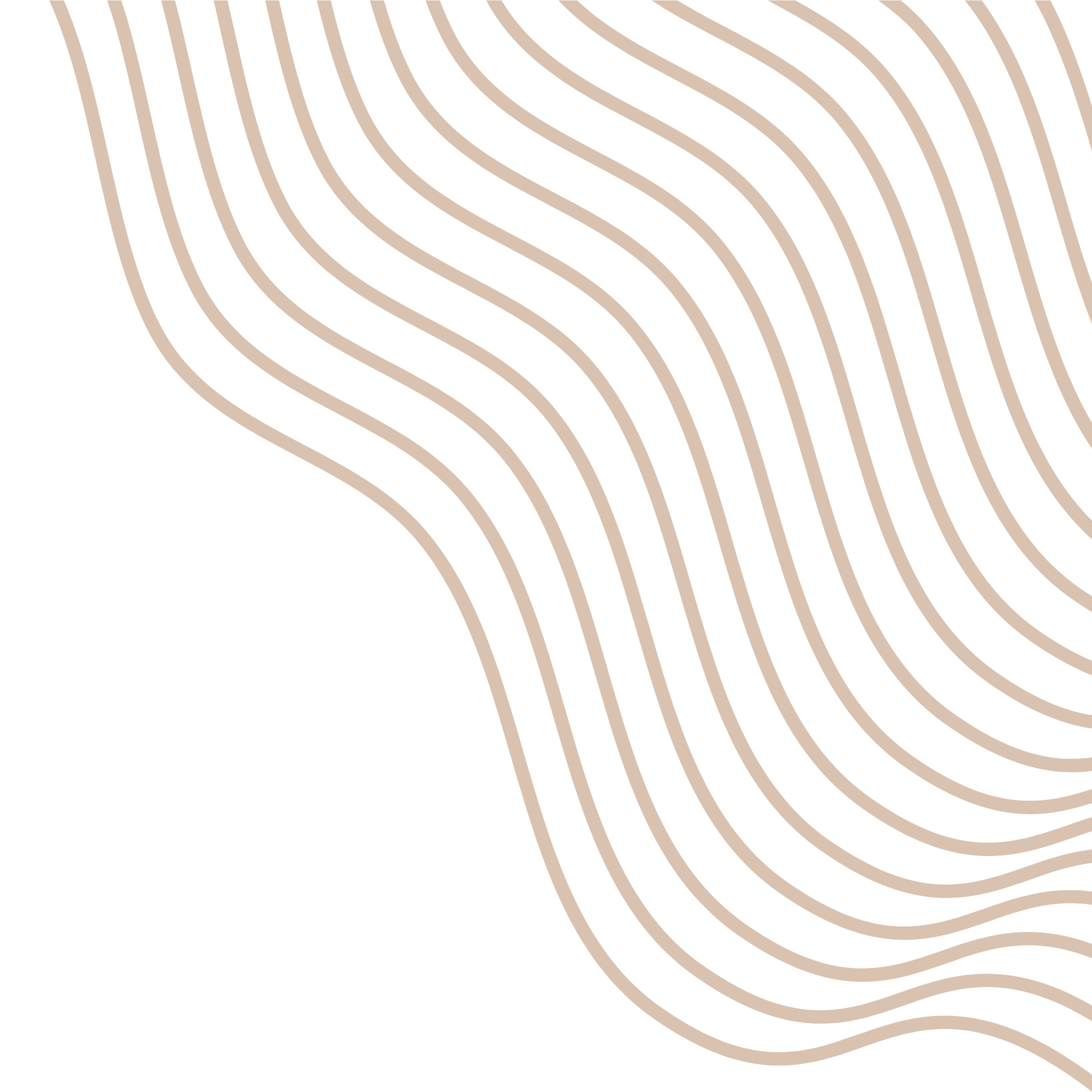 Black background with light beige wavy lines creating an abstract pattern.