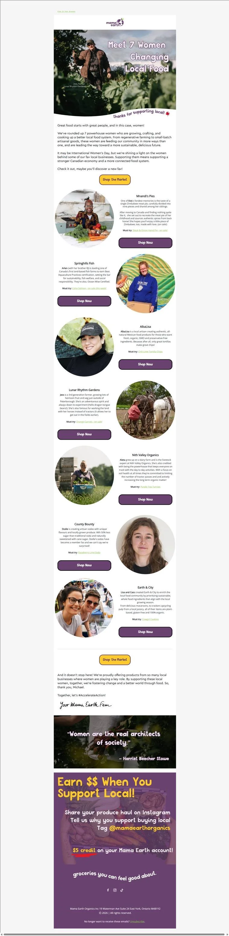 Folks Behind the Food: Farming Mamas
