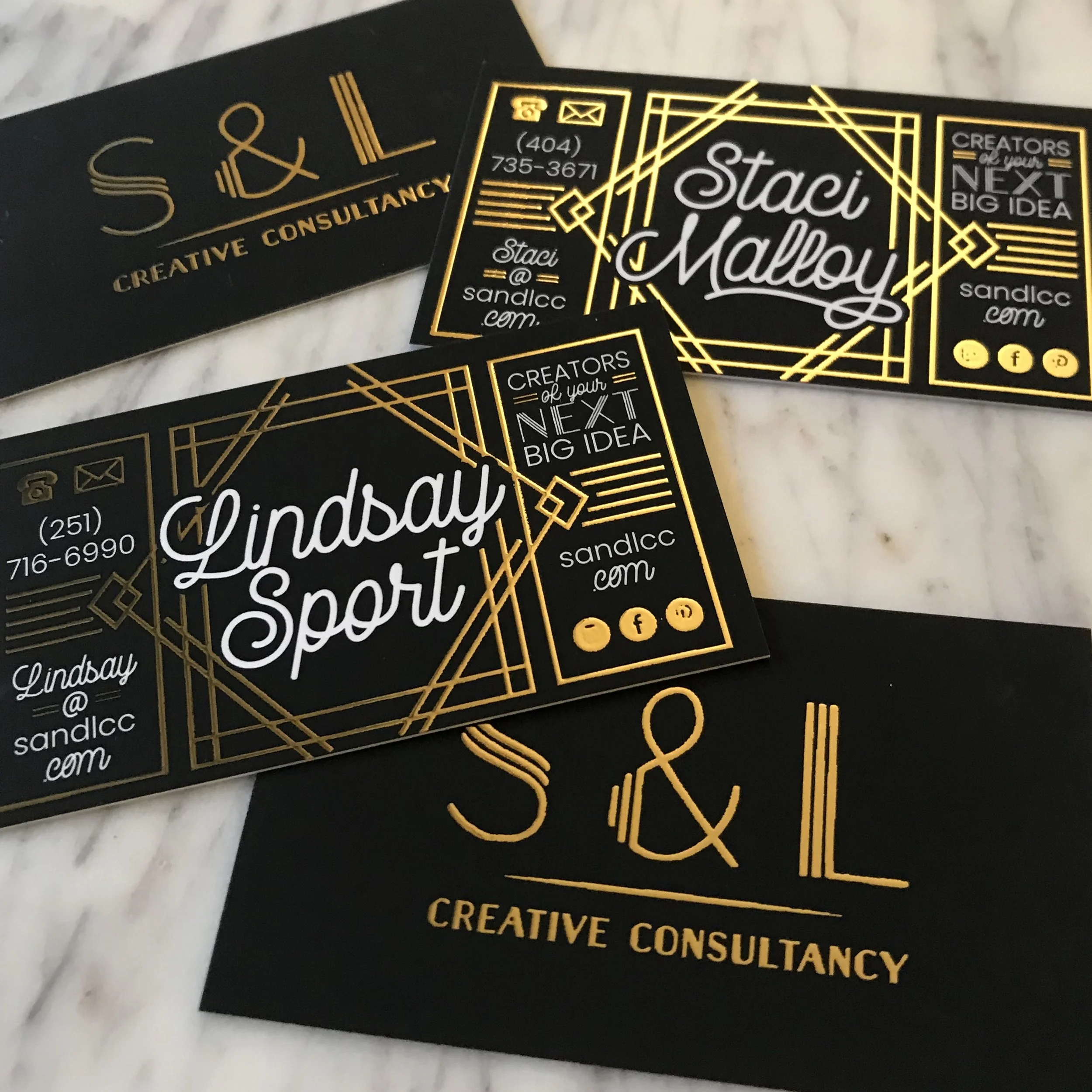 S&L Creative Consultancy Logo / Business Cards