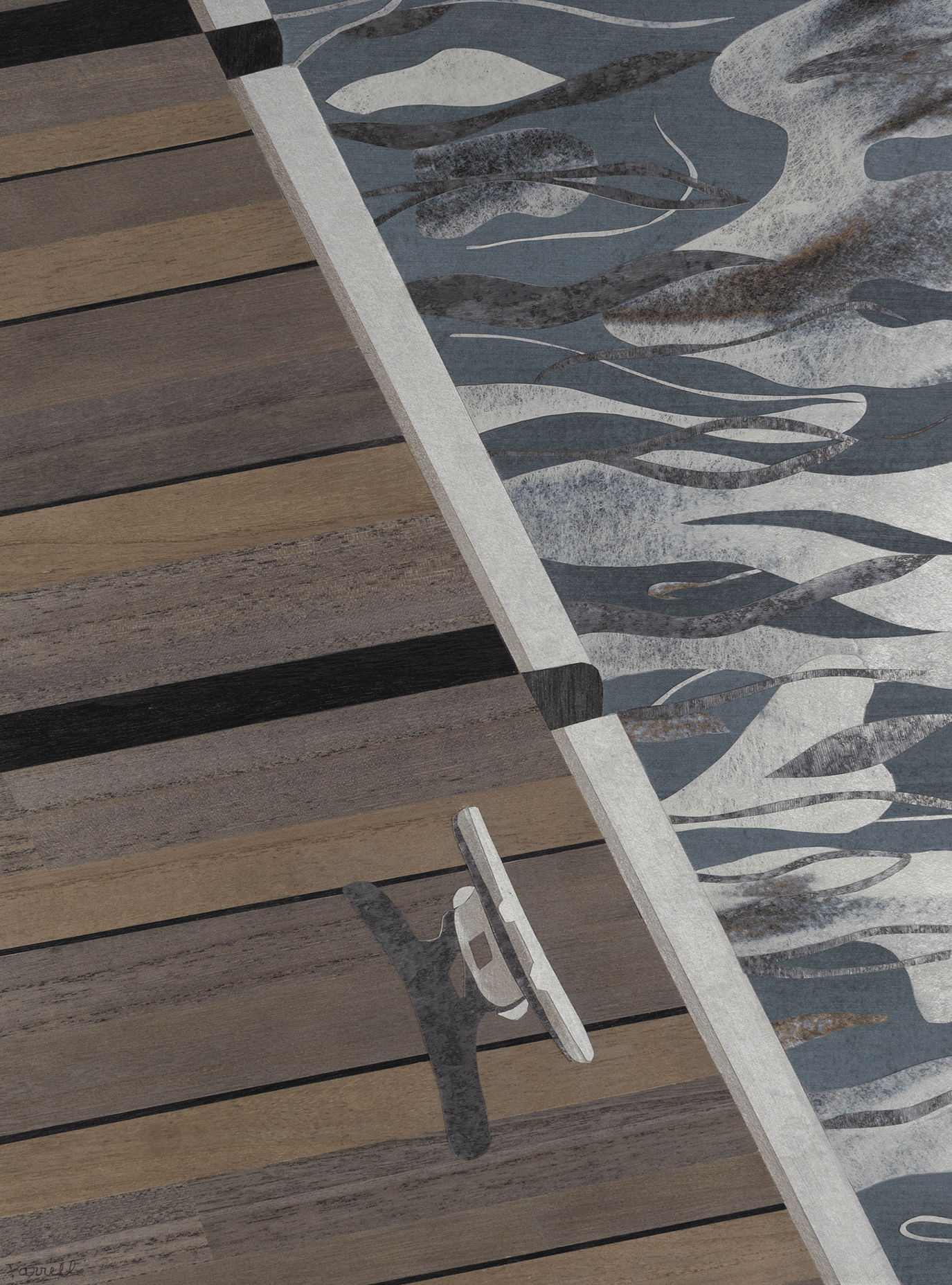 Dock and Moving Water