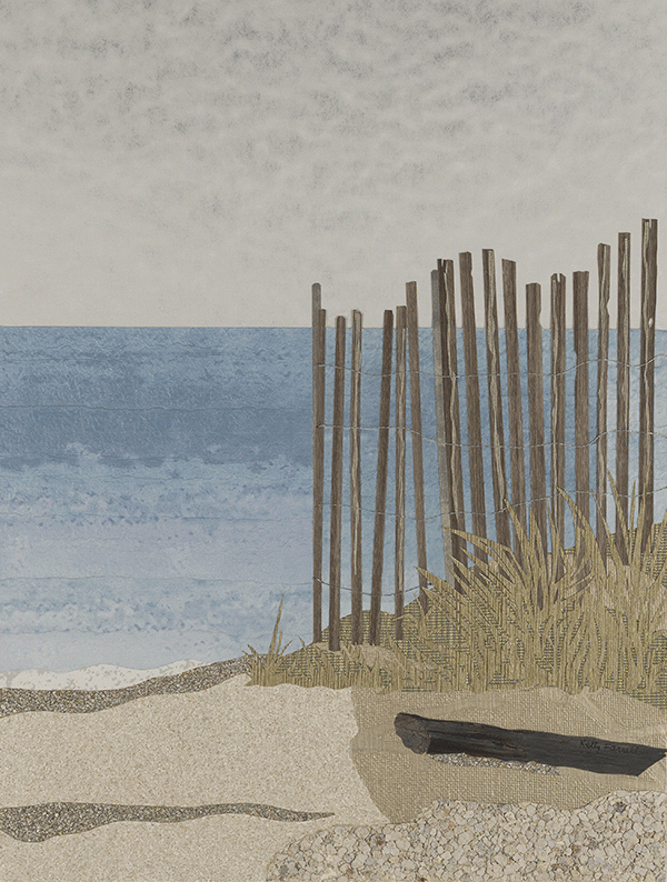 Sand Fences & Driftwood
Mixed Media
19" x 25" H

