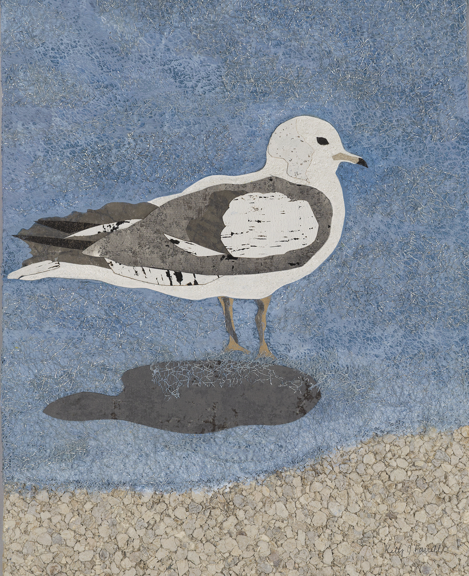 Seagull with the Blues
Mixed Media
12" x 15" 
SOLD
