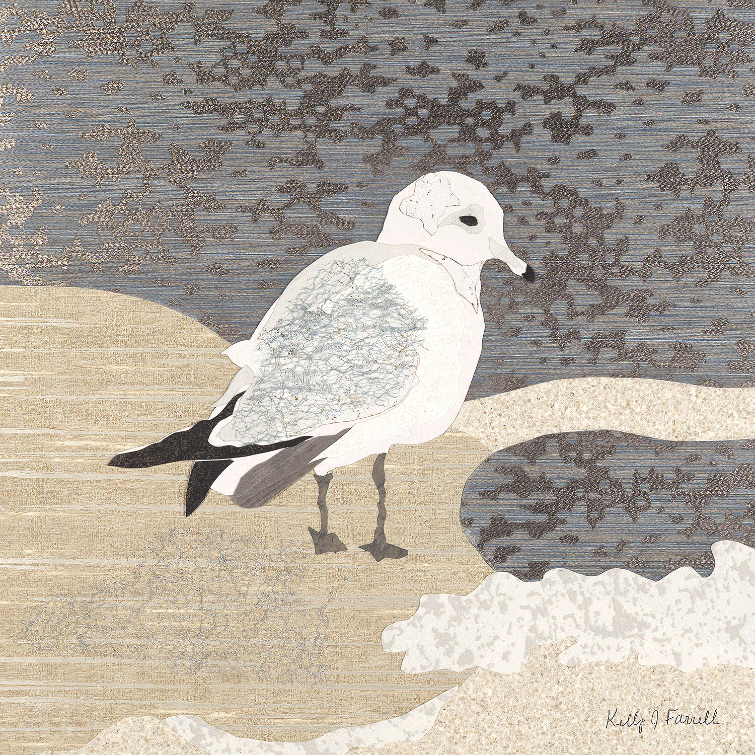 Shy Seagull
Mixed Media
13" x 13" H
SOLD