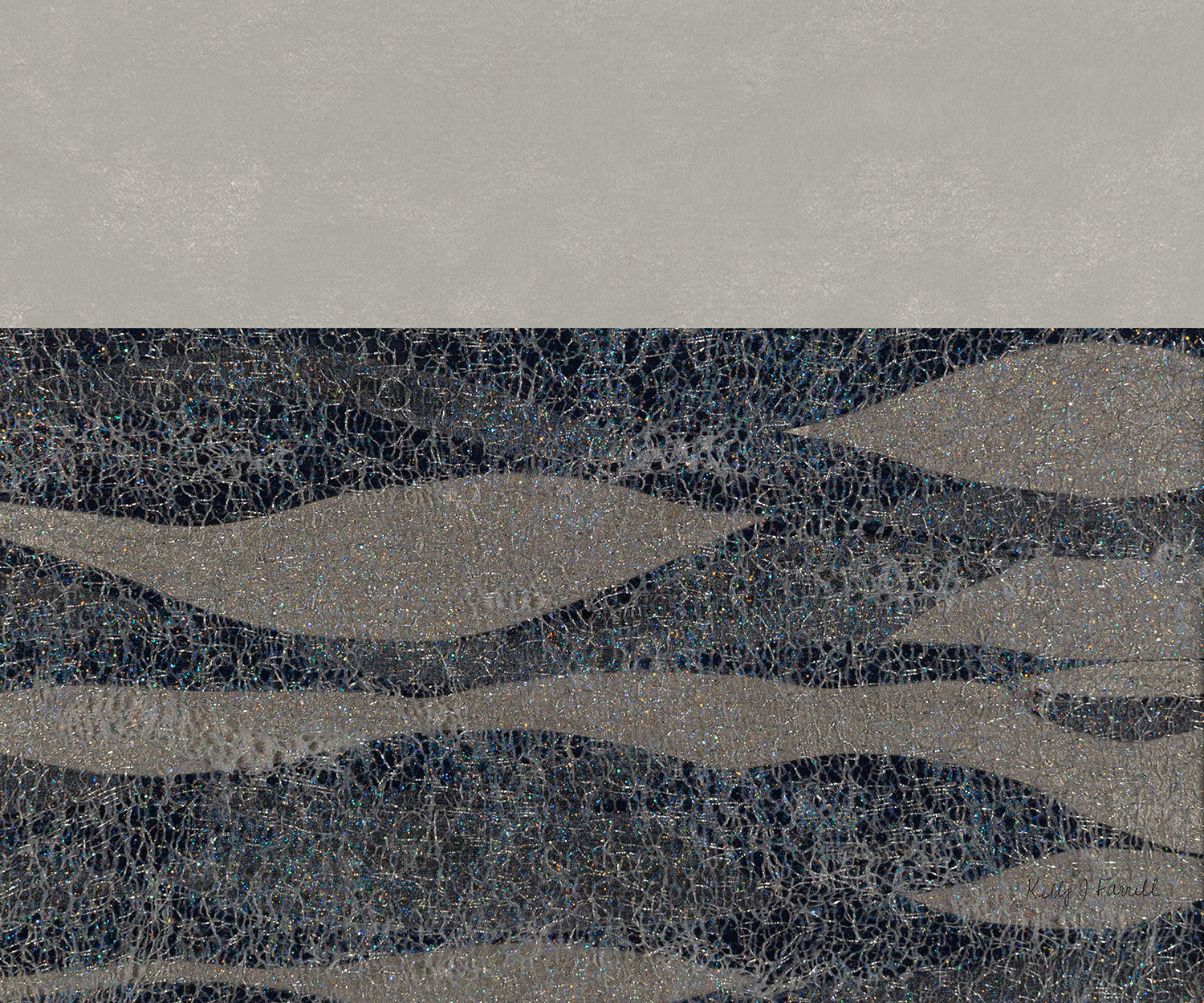 Reflections on Water at Night
Mixed Media
9" x 9"H
