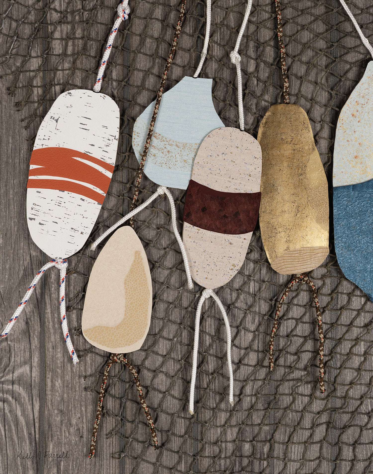 Buoys on Fence
Mixed Media
20" x 26"H