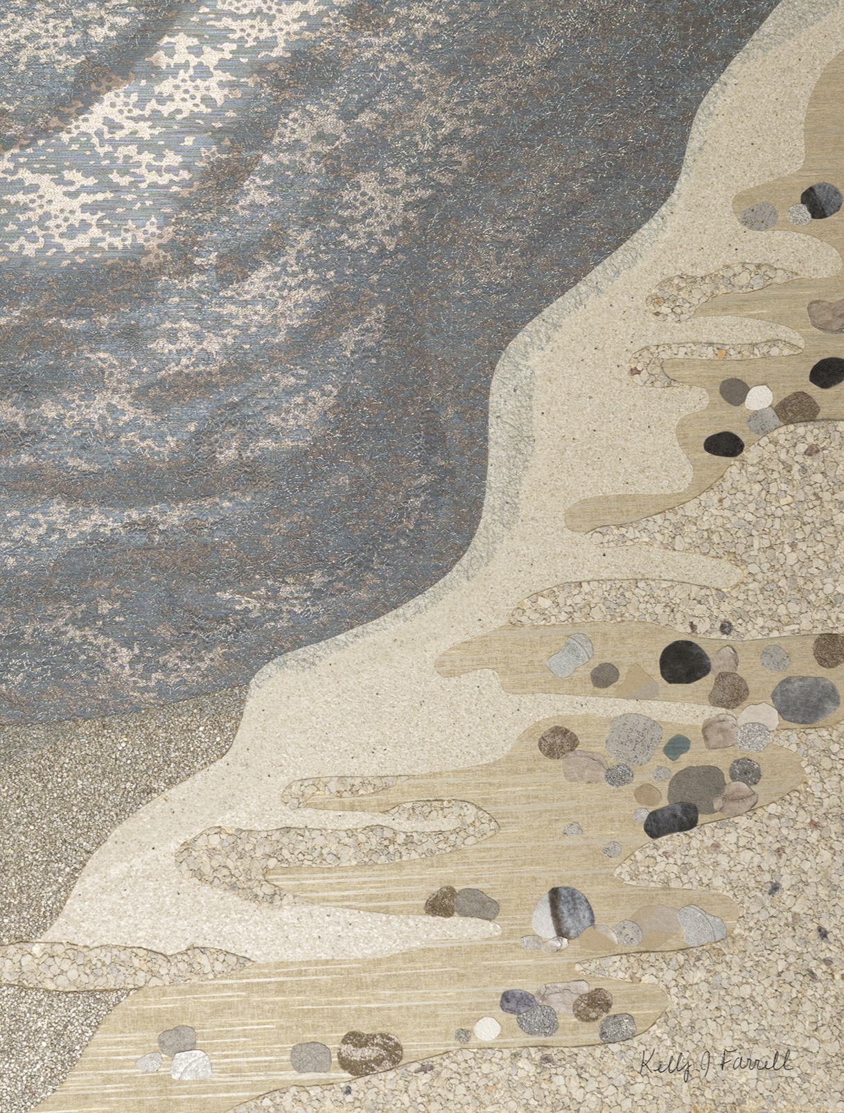 Shoreline
Mixed Media
32"W x 42"H