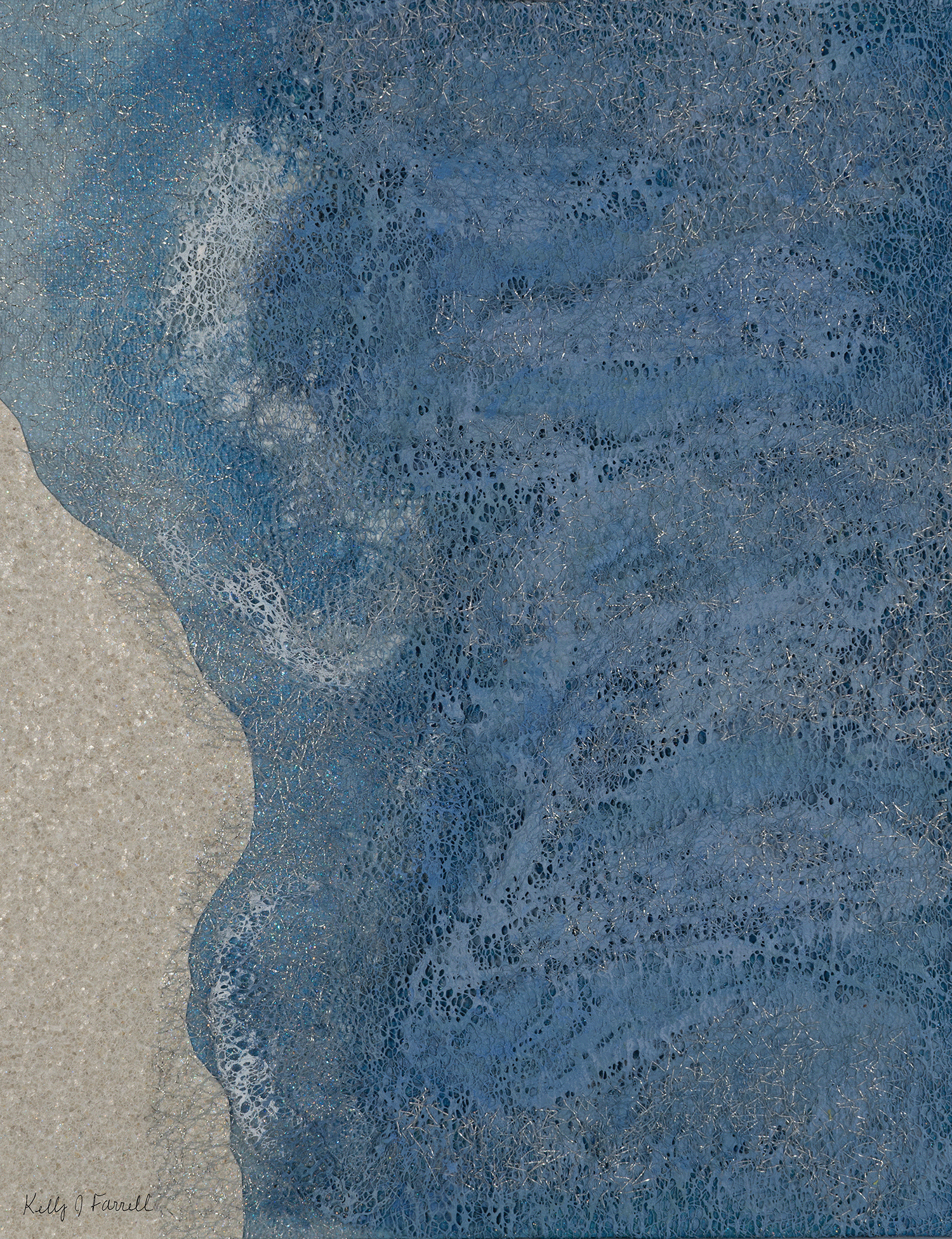 Aerial View of Ocean
Mixed Media
12" x 15"