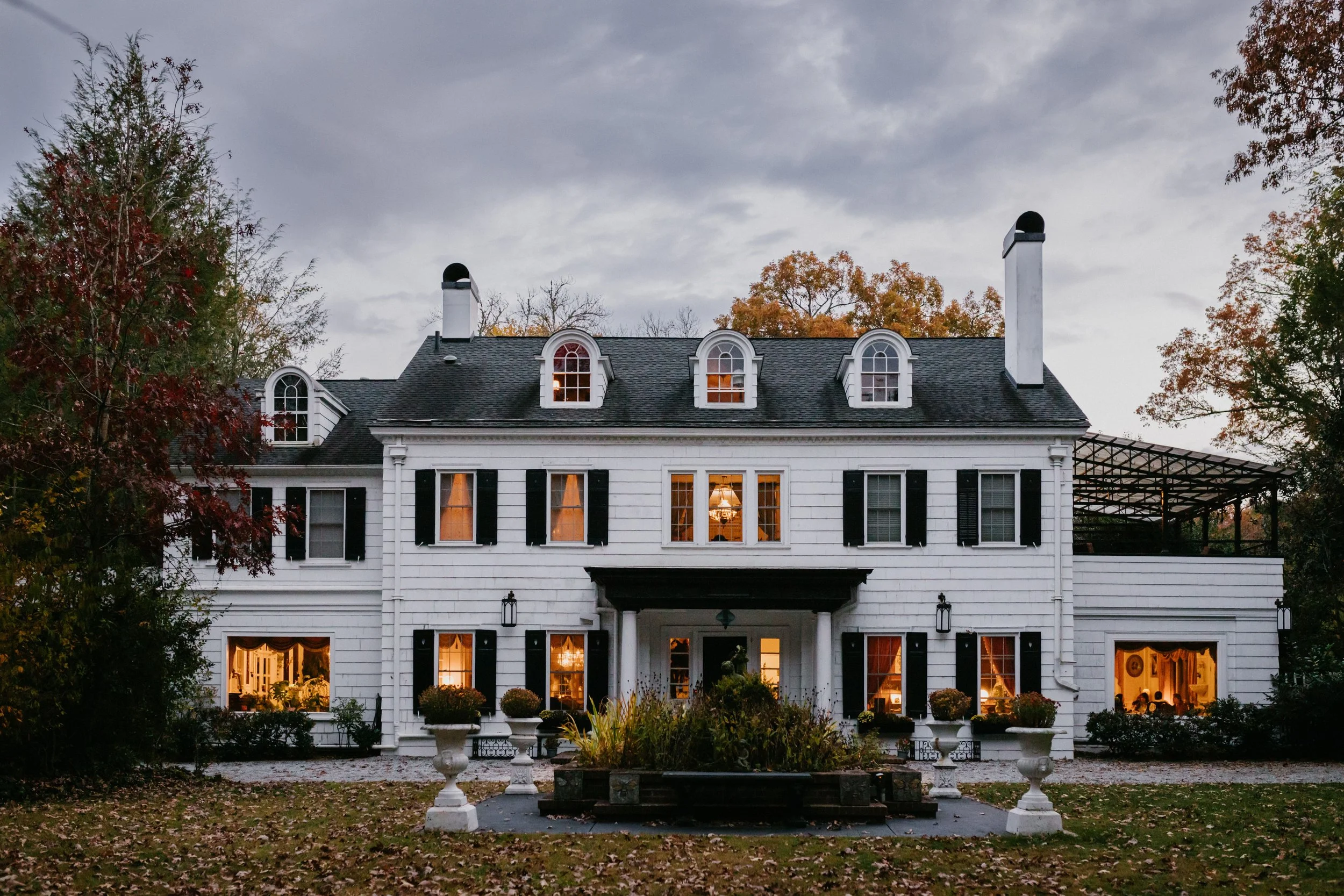The Manor in Fall