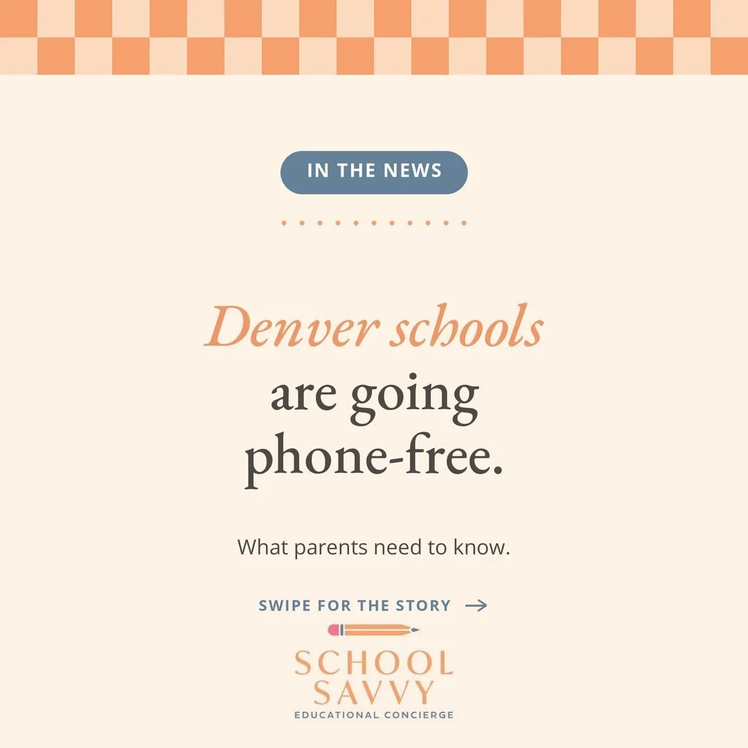 📱 It&rsquo;s official: Denver schools are going phone-free.
This week, the Denver Public Schools board voted unanimously to adopt a &ldquo;bell-to-bell&rdquo; cellphone policy. Starting this fall, students&rsquo; personal devices will need to be off