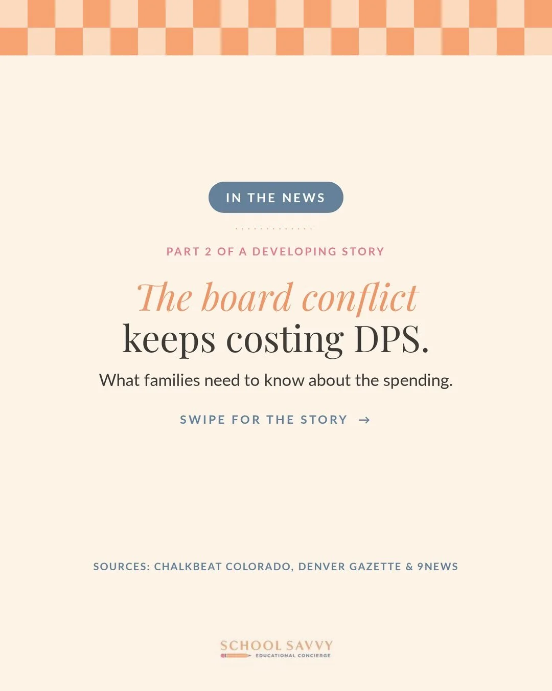 The board conflict at DPS keeps costing the district money, and it isn&rsquo;t over. 💸

Here&rsquo;s what to know:
✅ VP Monica Hunter and member DJ Torres sent a letter Friday asking the board to pause any action until an independent investigation i