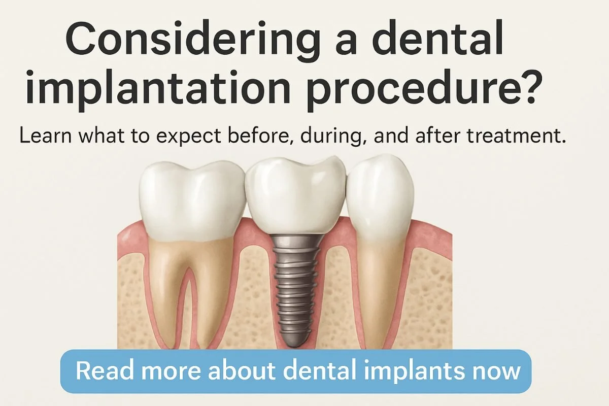 Dental Implantation Procedure: What To Expect Before, During, And After