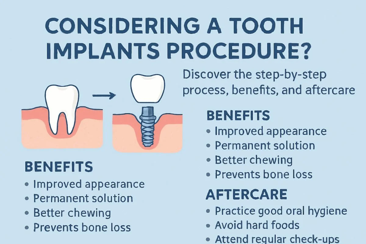 What Is The Tooth Implants Procedure? Here's What To Expect