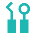 A light blue background with a black icon of a music note.