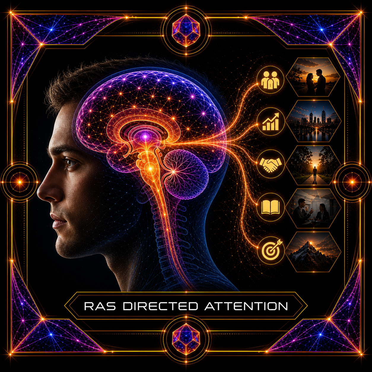 RAS Directed Attention Activation