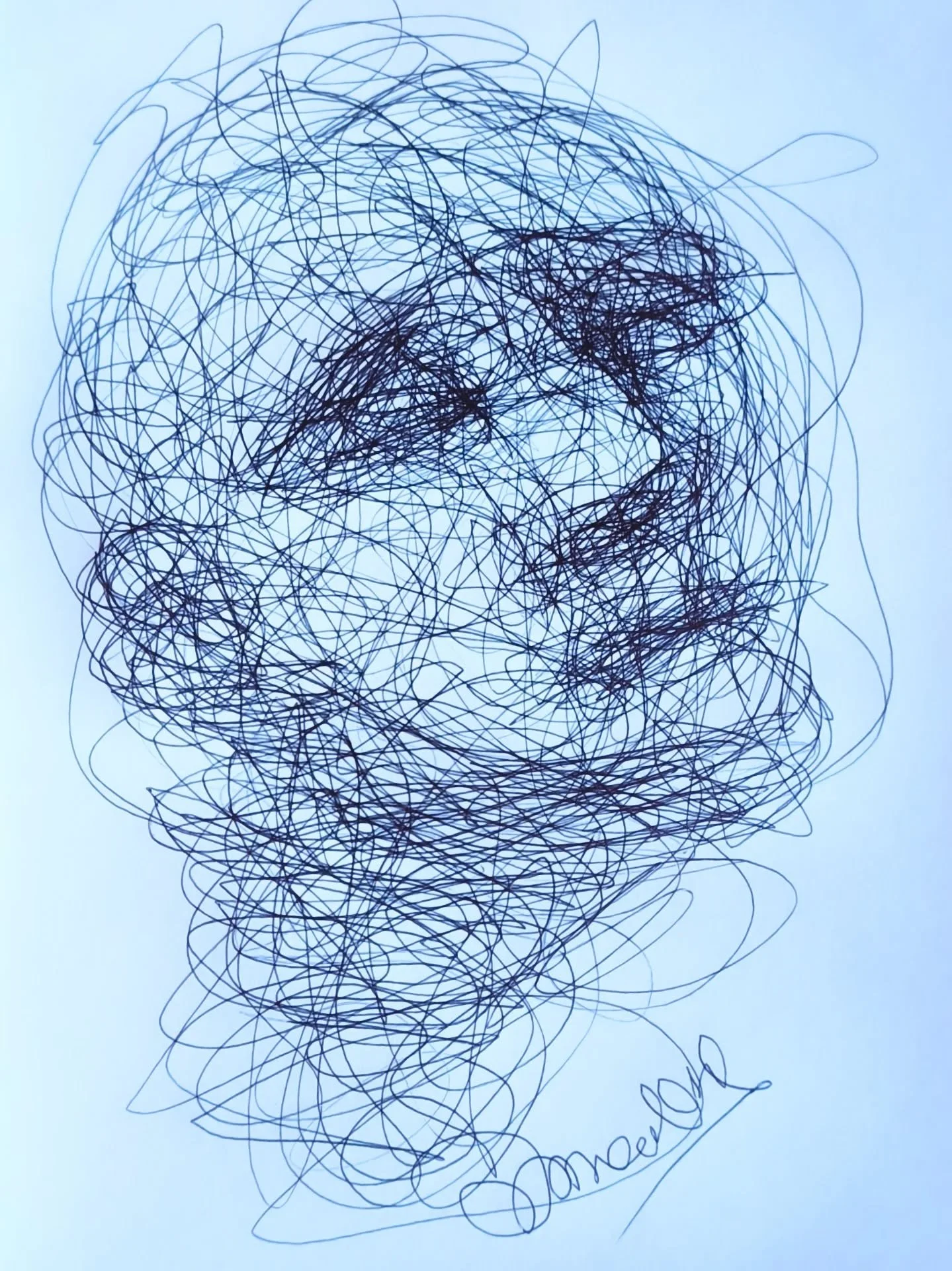 One line 

#oneline #expressionism #portrait #dessin