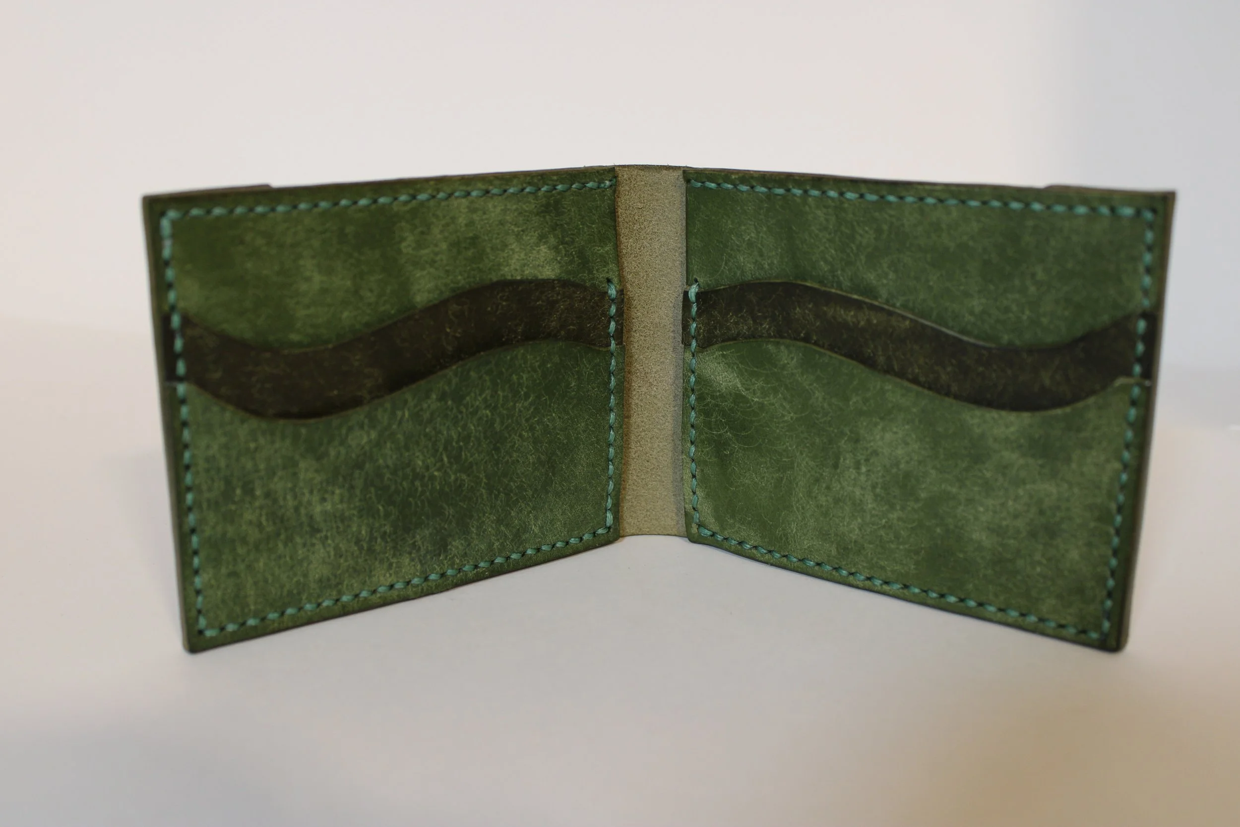 Tempest Wallet - Handmade Leather Bi-fold Wallet