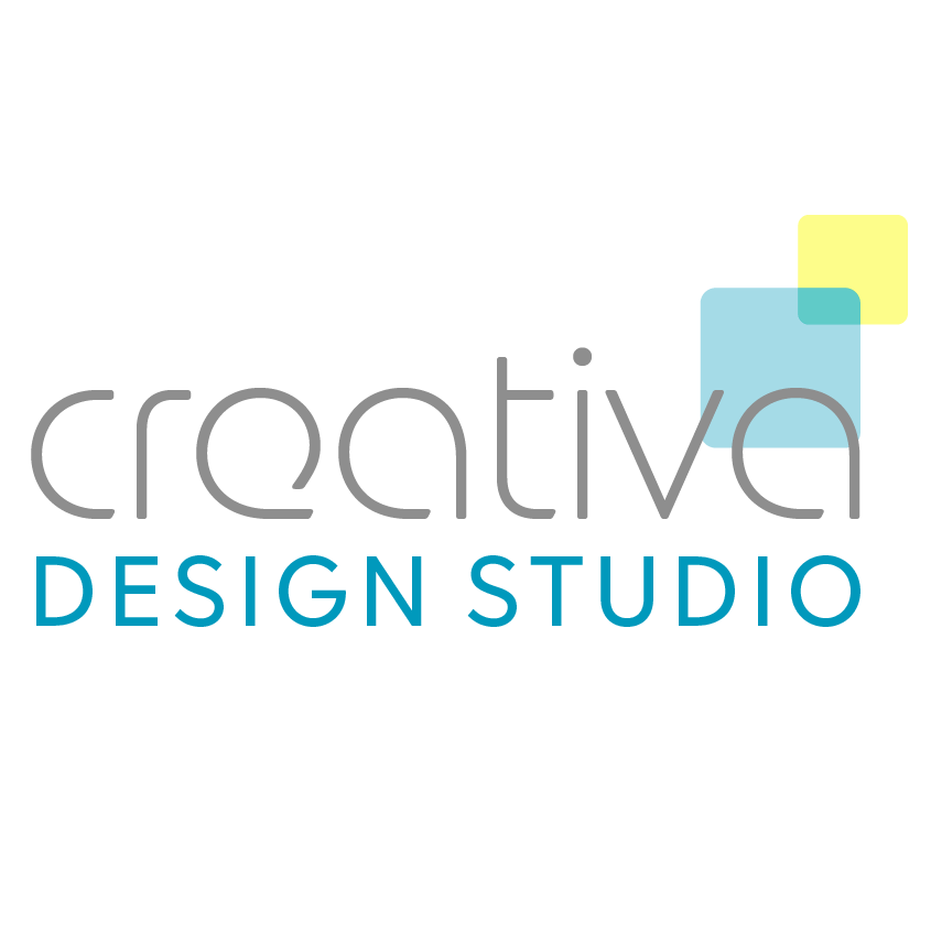 Creativa Design Studio logo that includes typography and a small Venn diagram.