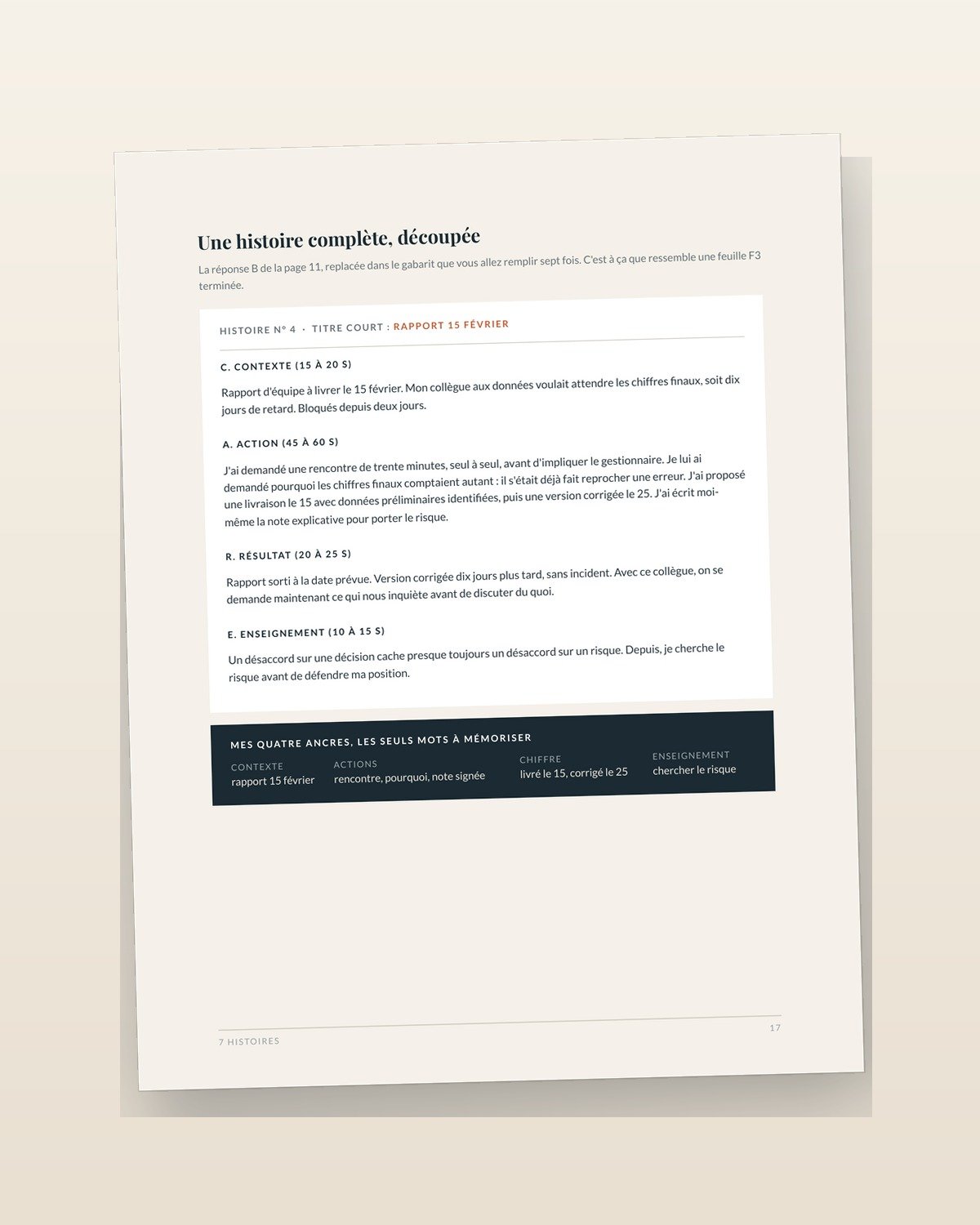 Une histoire d'entrevue décortiquée du début à la fin