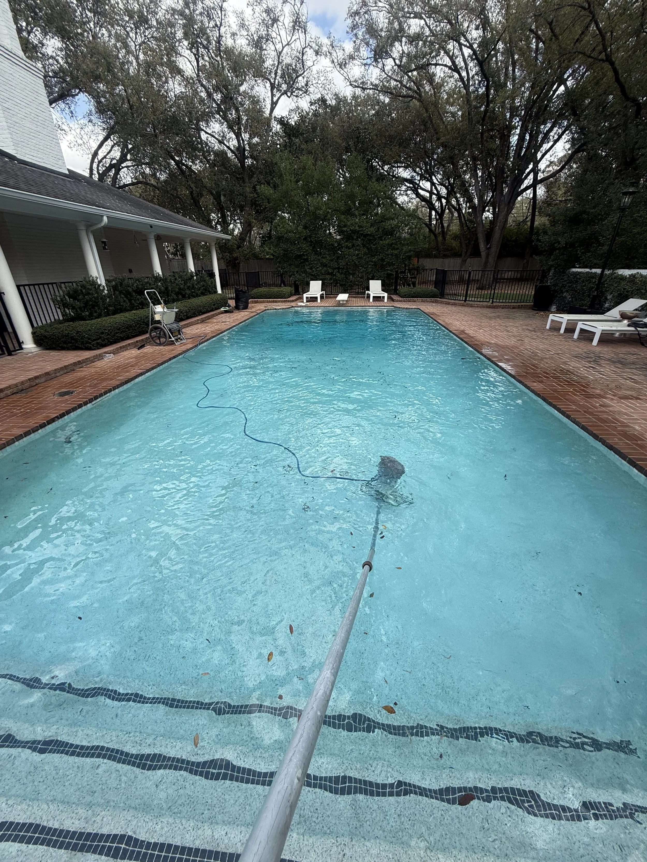 Pool Maintenance Starting