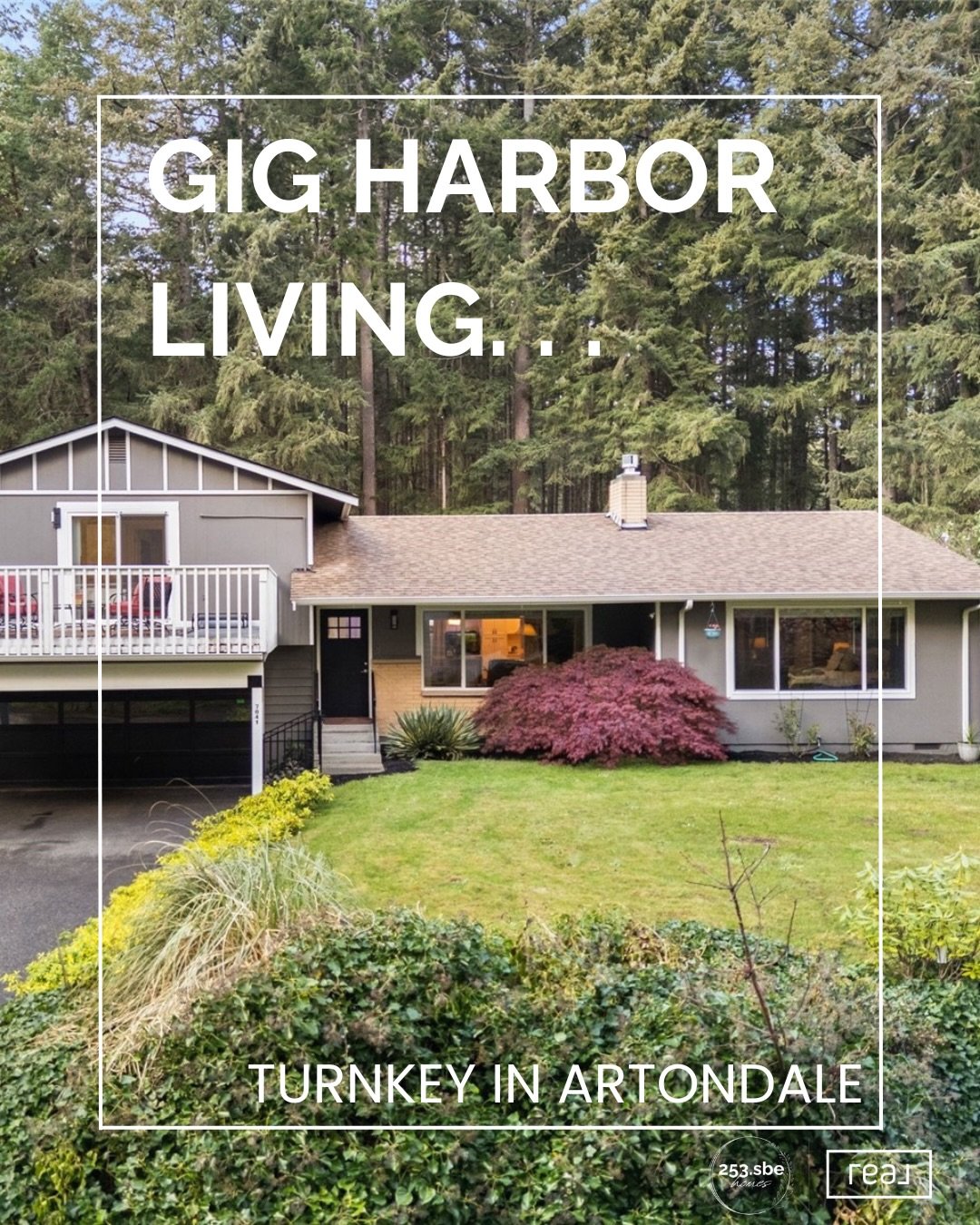 Turnkey in Gig Harbor&hellip;

📍 7041 67th St NW
💰 $699,900

Light-filled spaces, an updated kitchen, and a layout that just makes sense.

But what really sets this one apart?

-A private, fully fenced yard backing to greenbelt 🌲
-A detached gym s