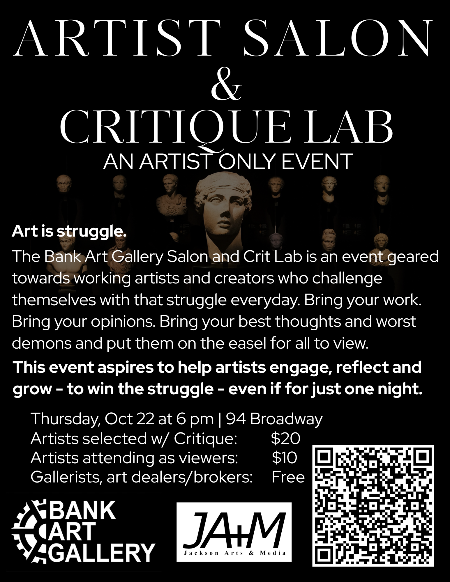 Artist Salon & Critique Lab