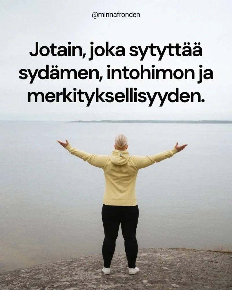 Proprium Via on nyt Minna Frondén