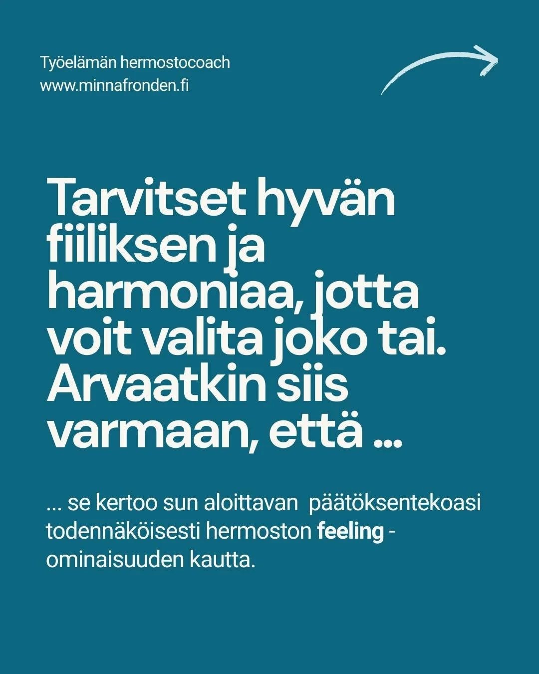 Ootko joskus poistunut tapaamisesta tai kokouksesta niin, ett&auml; periaatteessa kaikki meni ihan ok ja p&auml;&auml;t&ouml;kset tuli tehty&auml;, mutta jokin j&auml;i silti painamaan mielt&auml;? 🤔

Ehk&auml; keskustelu eteni vauhdilla, asiat ratk