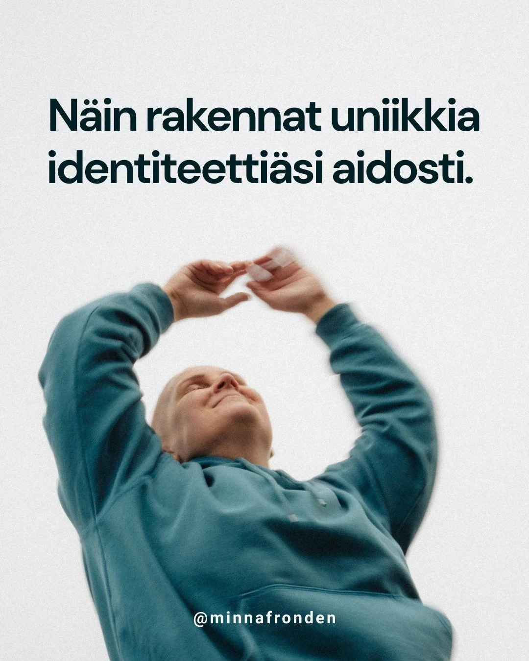 Mik&auml; tekee susta sut ja musta mut? 💎

Meid&auml;n motoriikka - se miten me luontaisesti liikutaan ja ilmaistaan itse&auml;mme. Ja miten meid&auml;n kognitio sen kautta rakentuu. ✨

Oman identiteetin rakennuksen kartta ja kompassi l&ouml;ytyv&au
