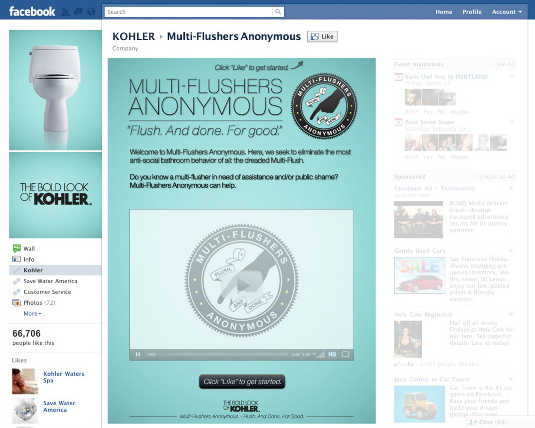 Facebook Landing Page