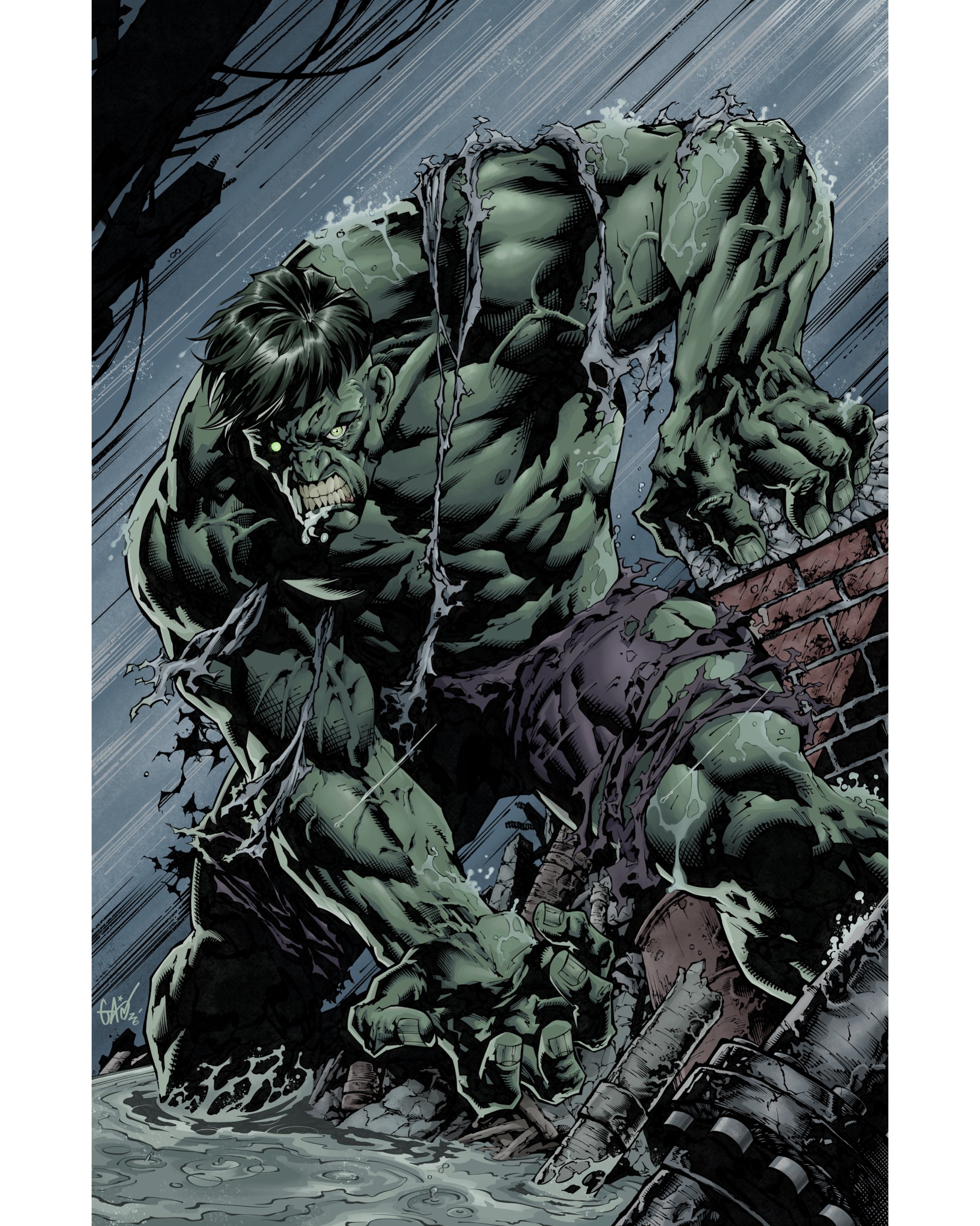 HULK PRINT (LIMITED 1/10)