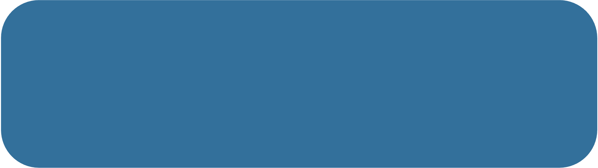 A large blue rectangular button with rounded corners and the word 'Continue' written in white text.