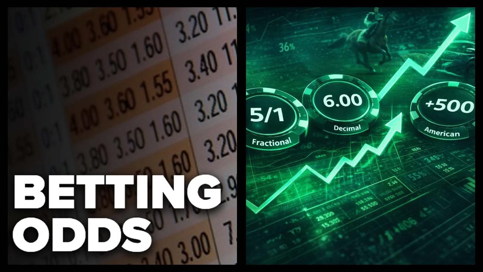 How sports betting odds work: Decimal, fractional and American odds explained