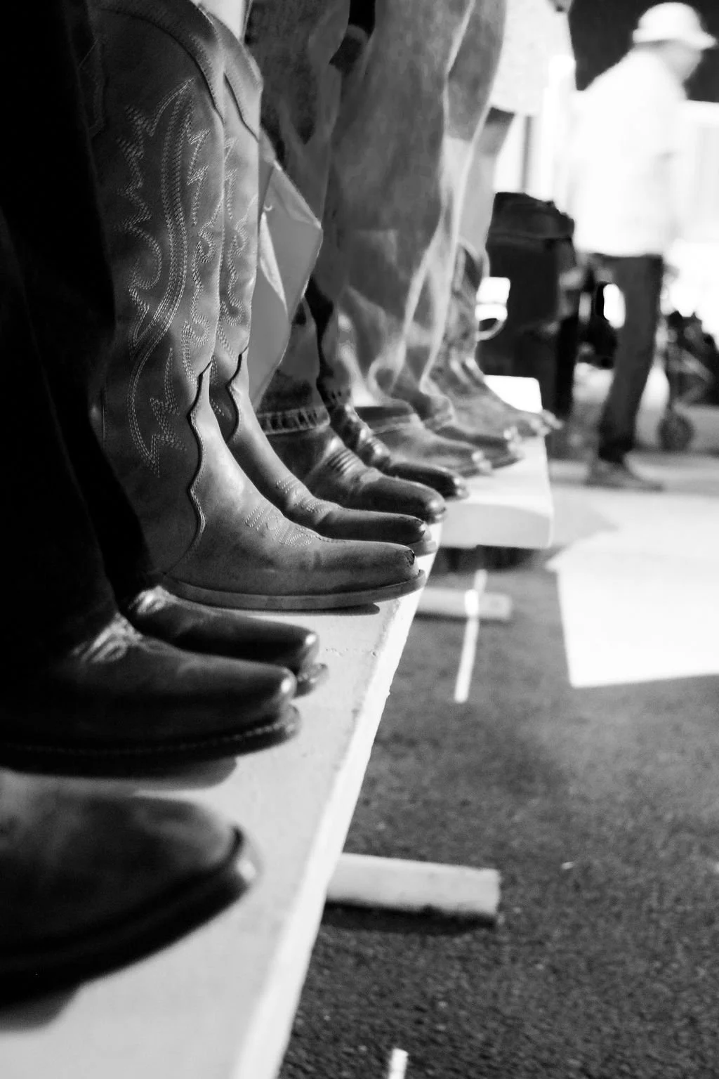 boots at the rodeo