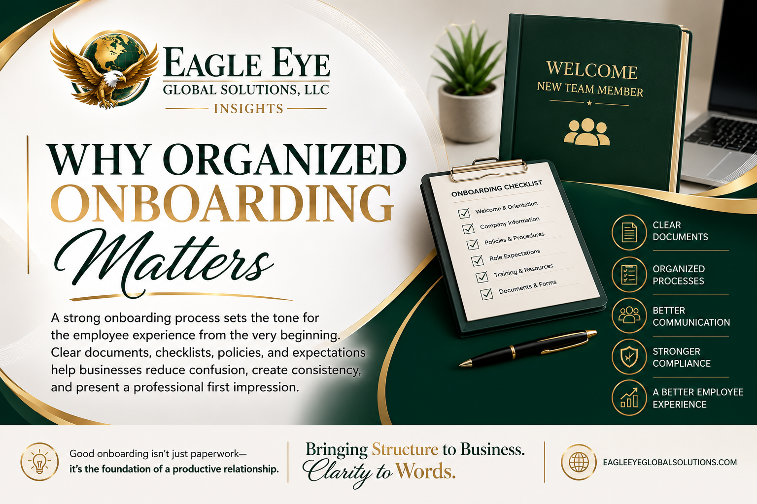 Why Organized Onboarding Matters