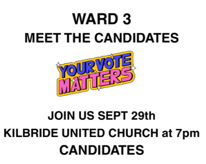 Kilbride All-Candidate's Roundtable