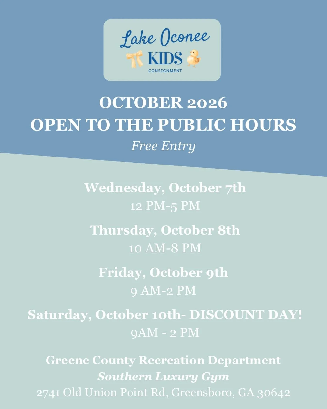 In less than 2 weeks, come shop over 14,000 (and counting!) items for babies, kids, and tweens/teens! Want early access? VIP tickets are still available on our website! We are so excited to see you all at our next sale🩵