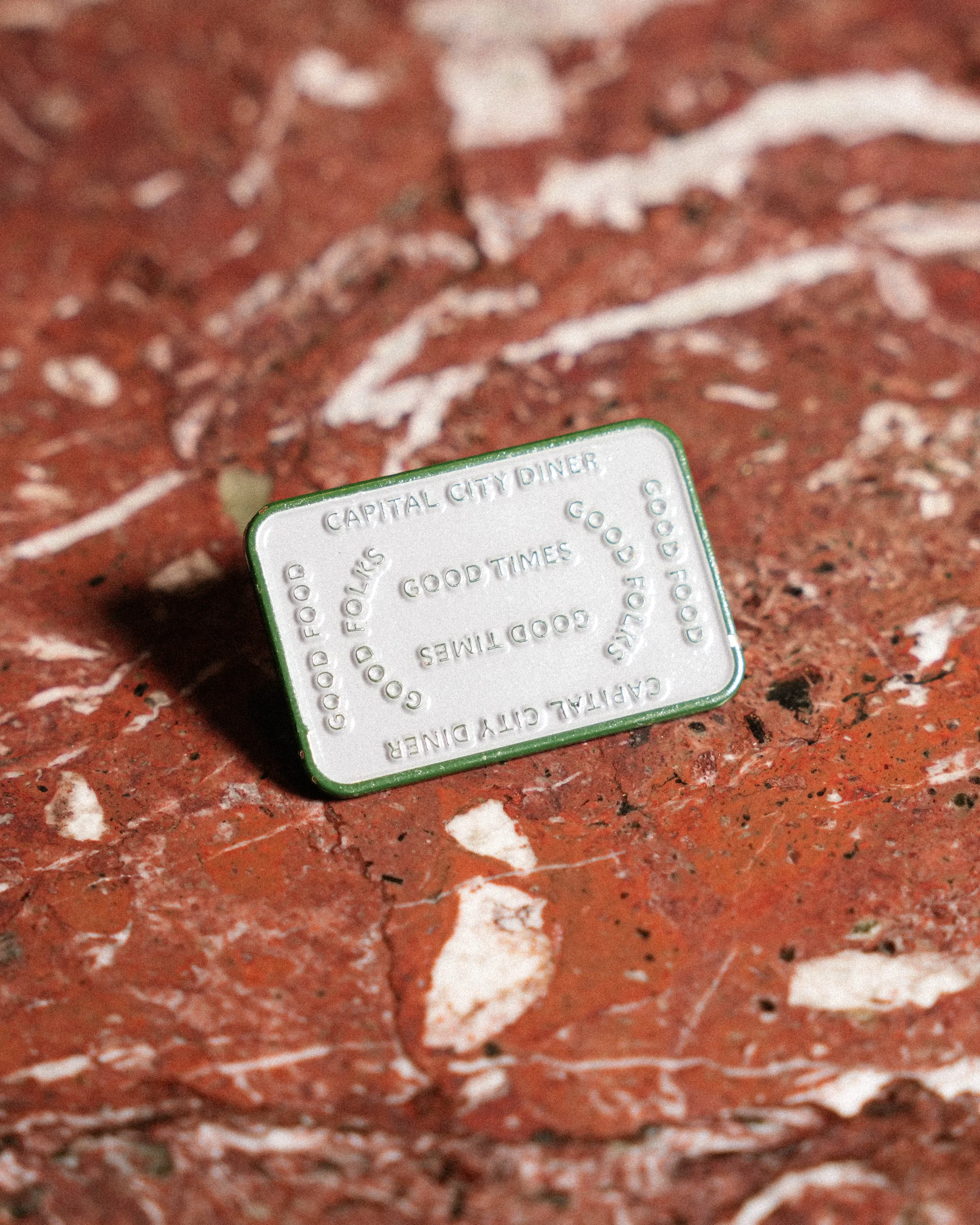 Square Capital City Pin