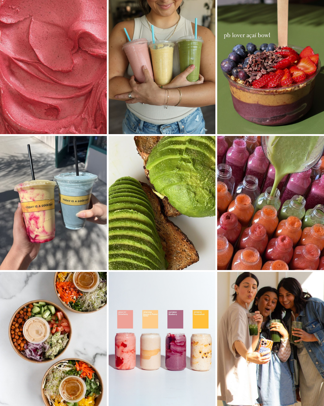 Mock Feed : Smoothie and Wellness Cafe