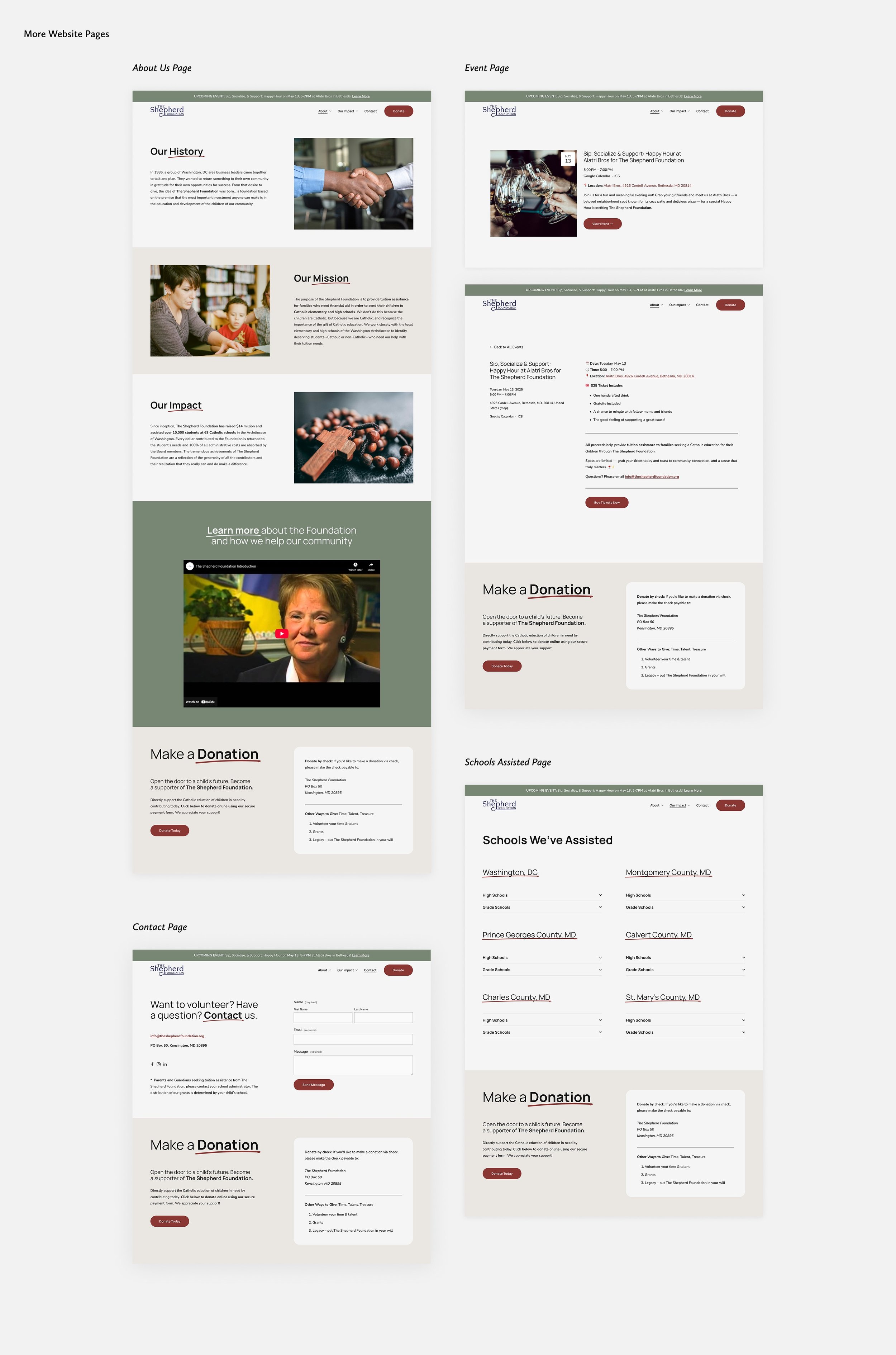 More Pages The Shepherd Foundation