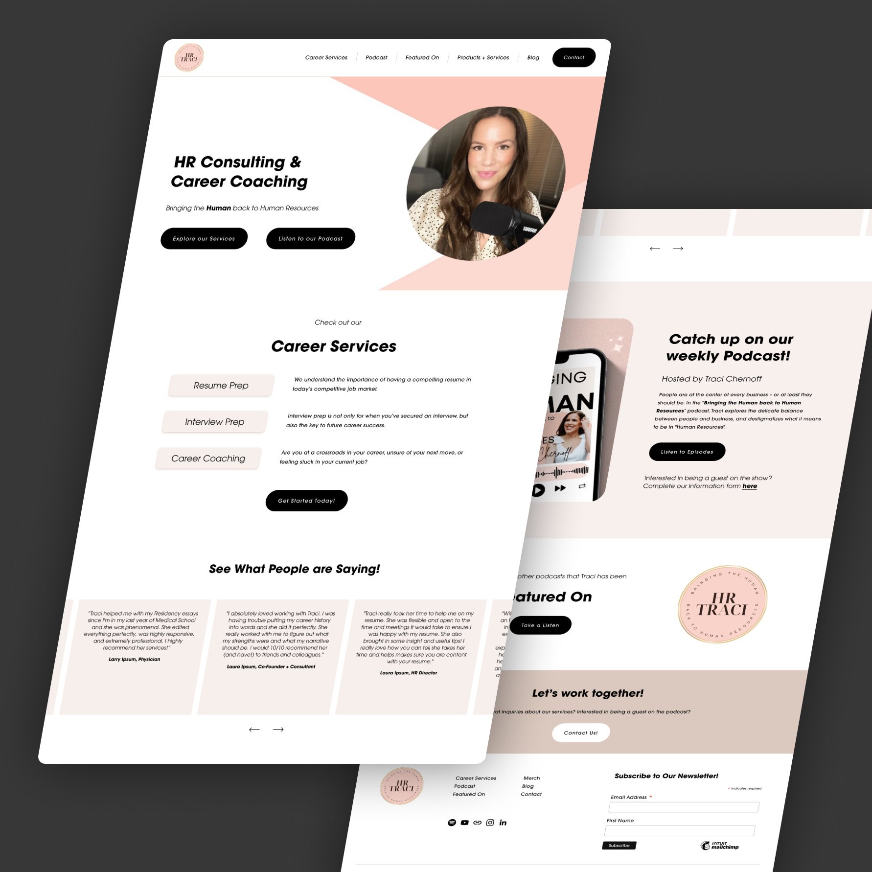 HRTraci <span>HR Consultant, Career Coach, & Podcast</span>