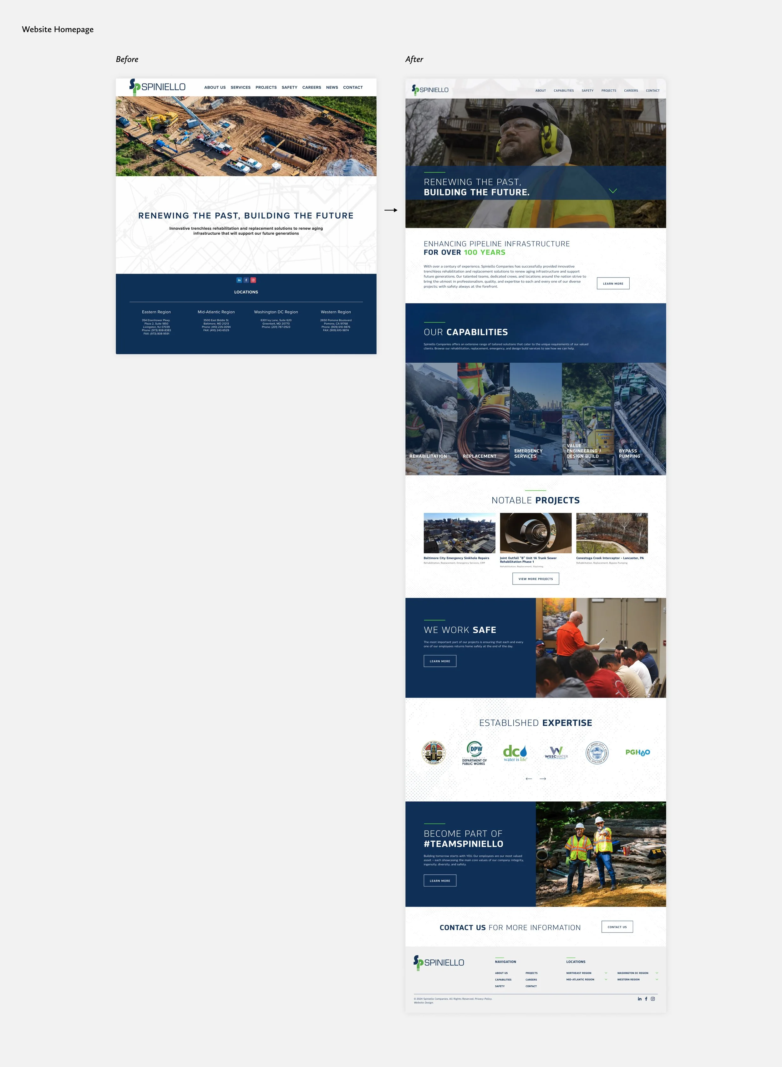 Homepage Before After Spiniello Construction