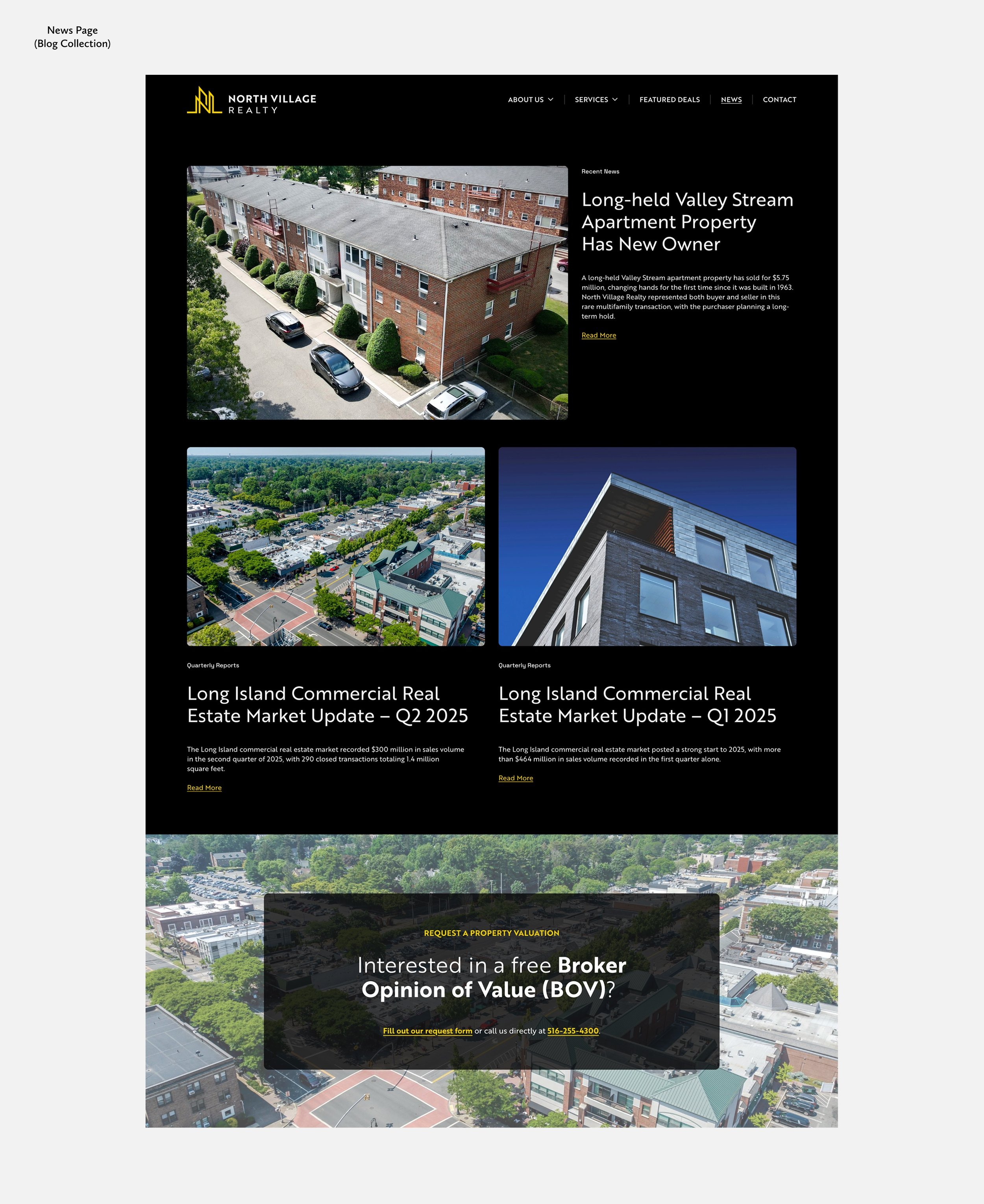 News Page North Village Realty