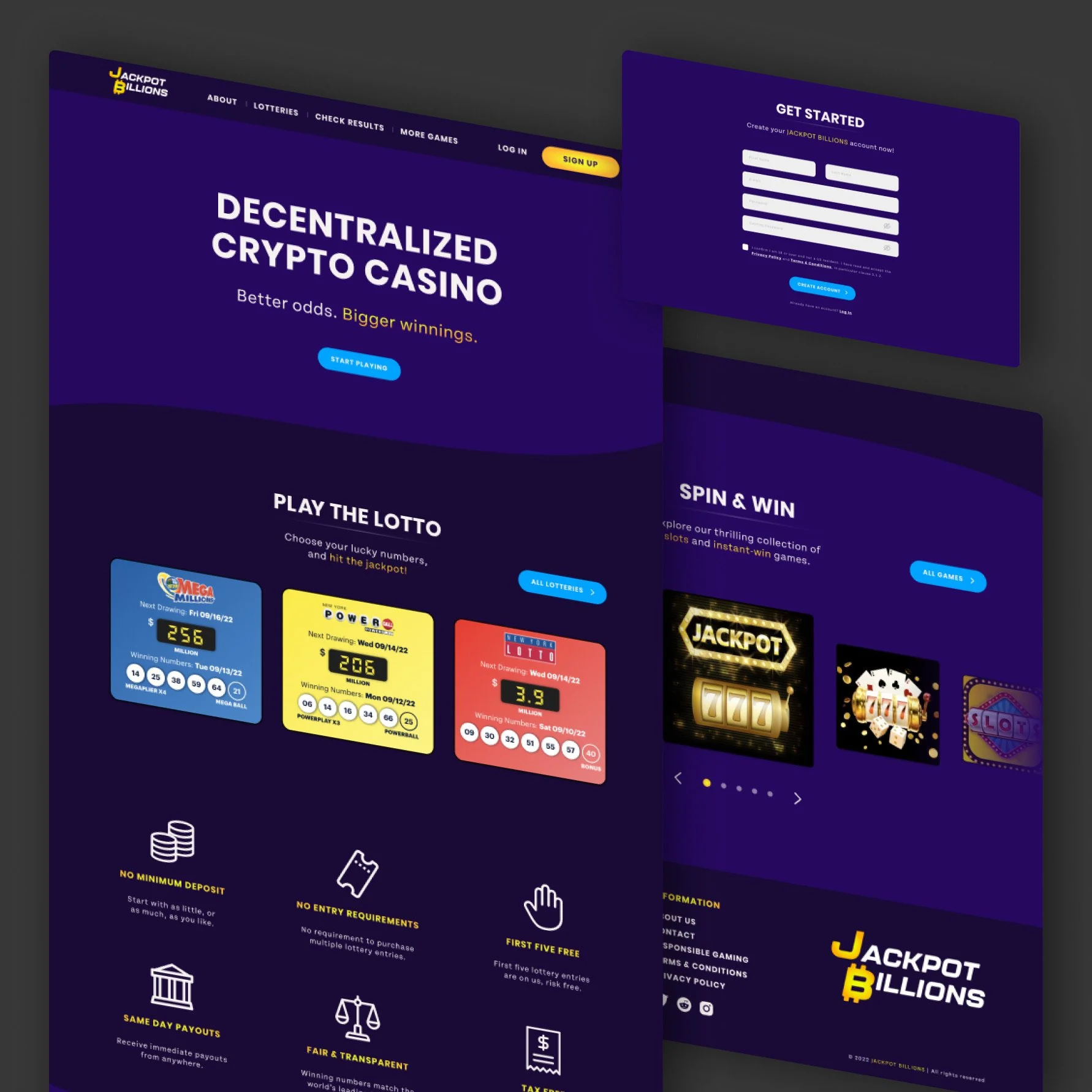 Jackpot Billions <span>Cryptocurrency Casino</span>