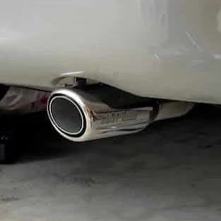 NB Mazda Miata MX-5 exhaust tip and pipe