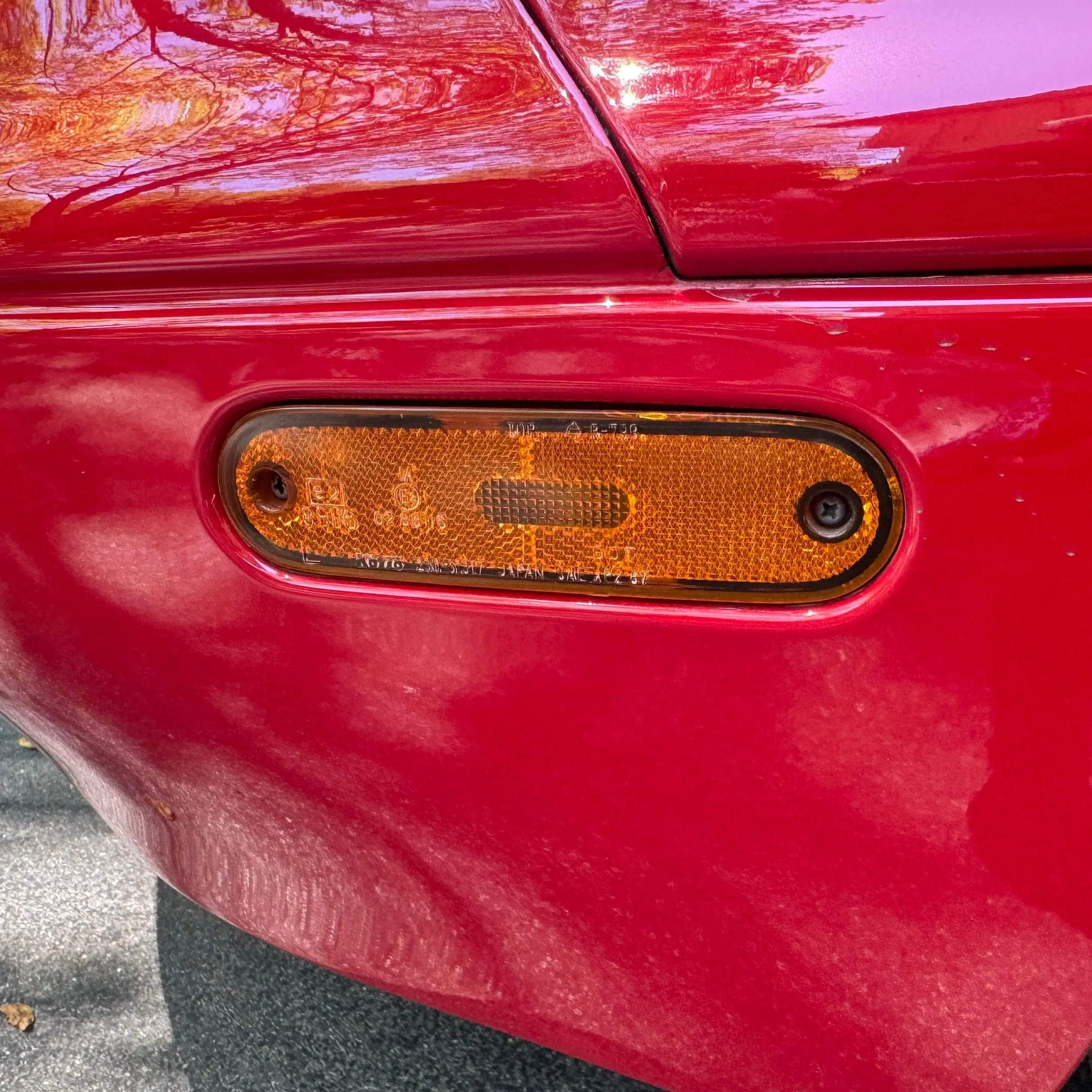 NA Mazda Miata front side turn signal