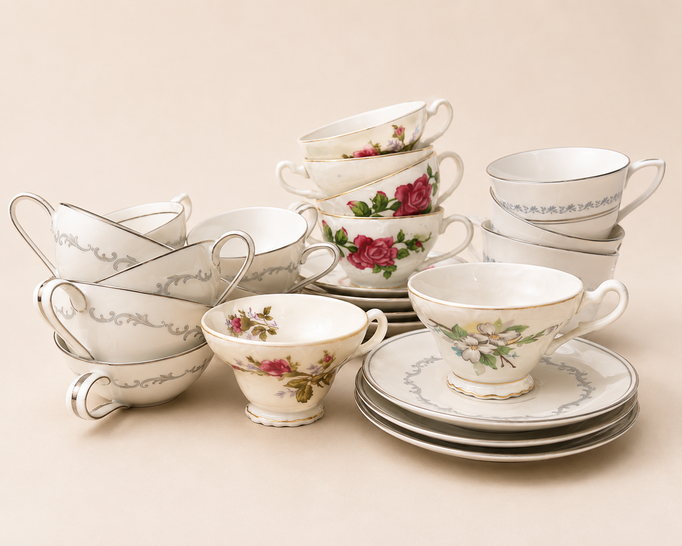 Mismatched Tea Party Collection