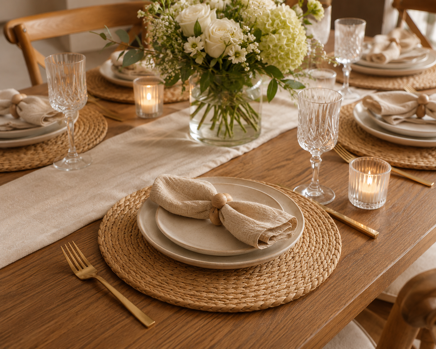 13 in Round Woven Placemats